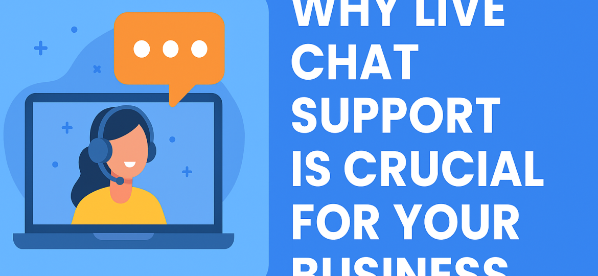Why Live Chat Support Is Crucial For Your Business